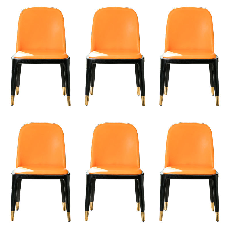 Cucina sedie da pranzo imbottite in casa sedia in fico in pelle parsons