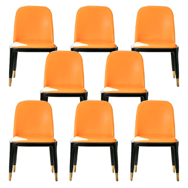 Cucina sedie da pranzo imbottite in casa sedia in fico in pelle parsons