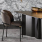 Glam Parsons Side Chair Linen Indoor Dining Chair for Living Room