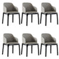 Parsons Upholstered Dining Chair Industrial Home Dining Room Chair Grey With Arms 6 Piece Set Clearhalo 'Dining Chairs' 'Dining Tables & Seating' 'dining_chair' 'furn' 'furn_dining_chair' 'Furniture' 'Kitchen & Dining Furniture' 6544430