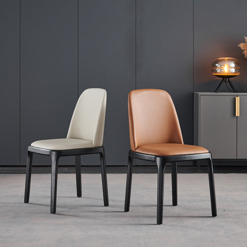 Parsons Upholstered Dining Chair Industrial Home Dining Room Chair Clearhalo 'Dining Chairs' 'Dining Tables & Seating' 'dining_chair' 'furn' 'furn_dining_chair' 'Furniture' 'Kitchen & Dining Furniture' 6544432