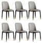 Parsons Upholstered Dining Chair Industrial Home Dining Room Chair Grey Armless 6 Piece Set Clearhalo 'Dining Chairs' 'Dining Tables & Seating' 'dining_chair' 'furn' 'furn_dining_chair' 'Furniture' 'Kitchen & Dining Furniture' 6544438