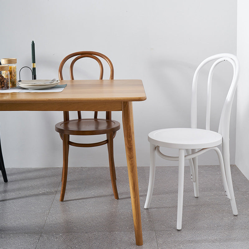 Chaise latéral en bois massif chaise de salle à manger intérieure Windsor moderne pour la maison