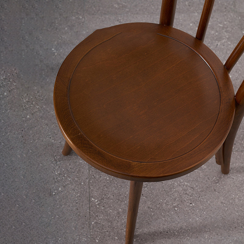 Chaise latéral en bois massif chaise de salle à manger intérieure Windsor moderne pour la maison