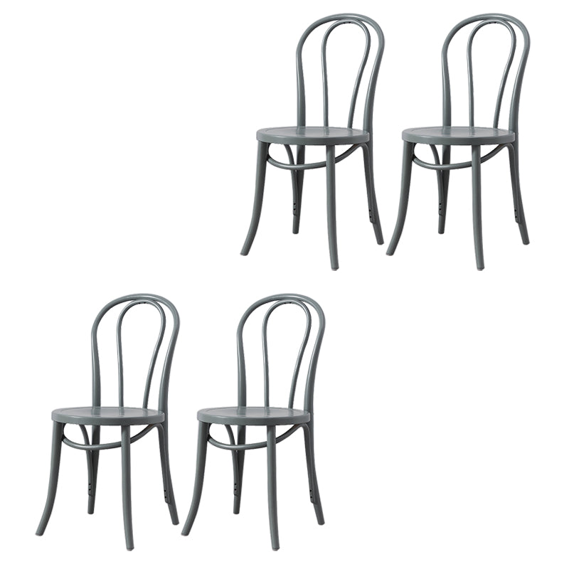 Chaise latéral en bois massif chaise de salle à manger intérieure Windsor moderne pour la maison