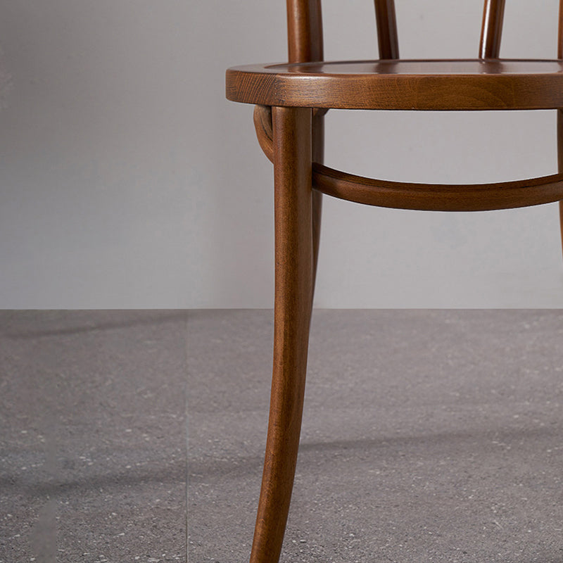 Chaise latéral en bois massif chaise de salle à manger intérieure Windsor moderne pour la maison