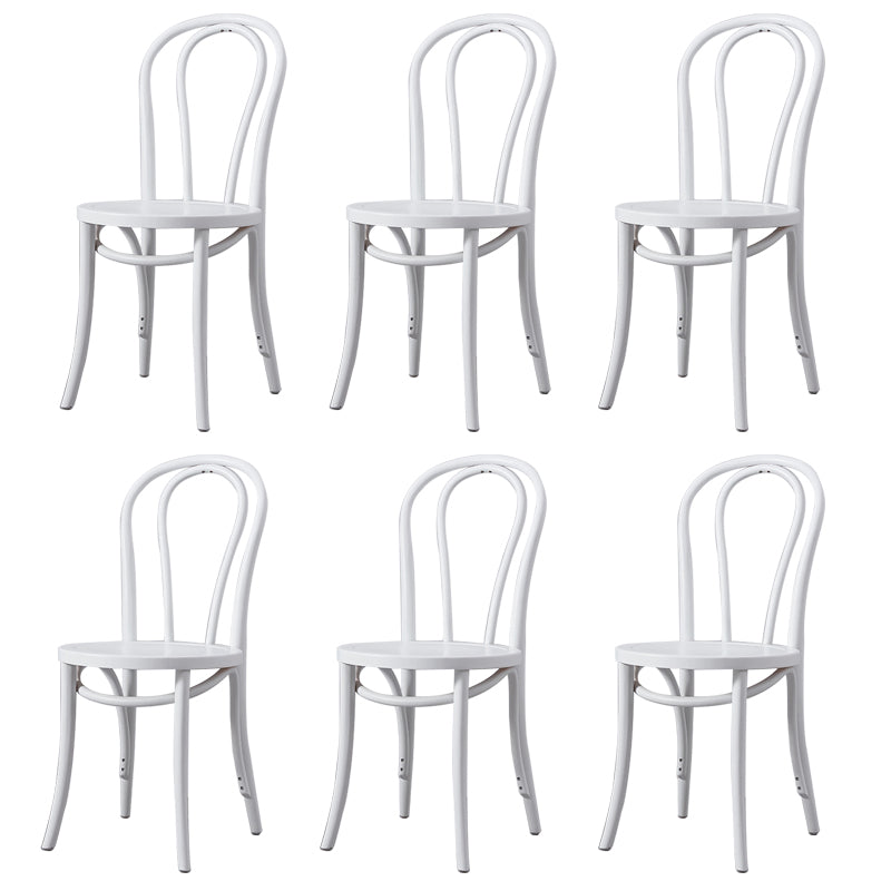 Chaise latéral en bois massif chaise de salle à manger intérieure Windsor moderne pour la maison