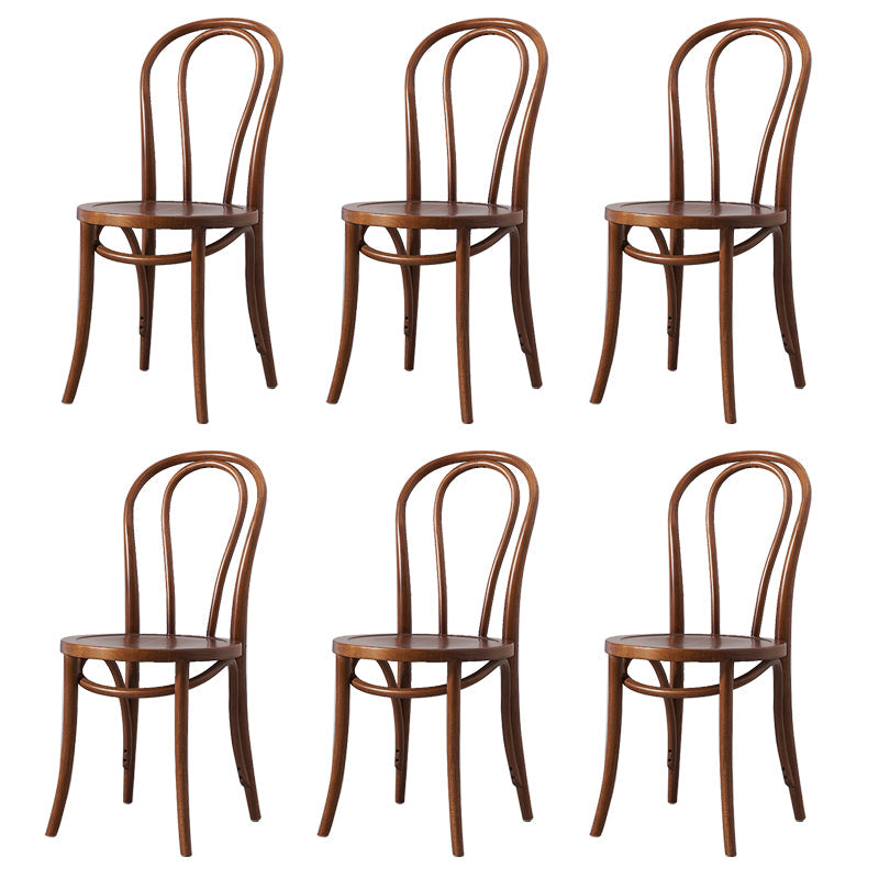 Chaise latéral en bois massif chaise de salle à manger intérieure Windsor moderne pour la maison