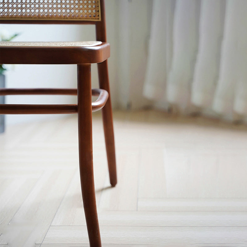 Chaise latéral en bois massif chaise de salle à manger intérieure moderne pour usage domestique