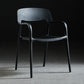 Open Back Dining Side Chair Dining Room Home Plastic Arm Chair Clearhalo 'Dining Chairs' 'Dining Tables & Seating' 'dining_chair' 'furn' 'furn_dining_chair' 'Furniture' 'Kitchen & Dining Furniture' 6544573