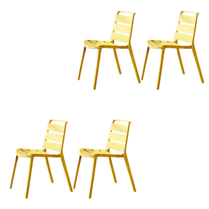 ホームダイニングアクセントチェアダイニングルームオープンバックアームレスサイドチェア