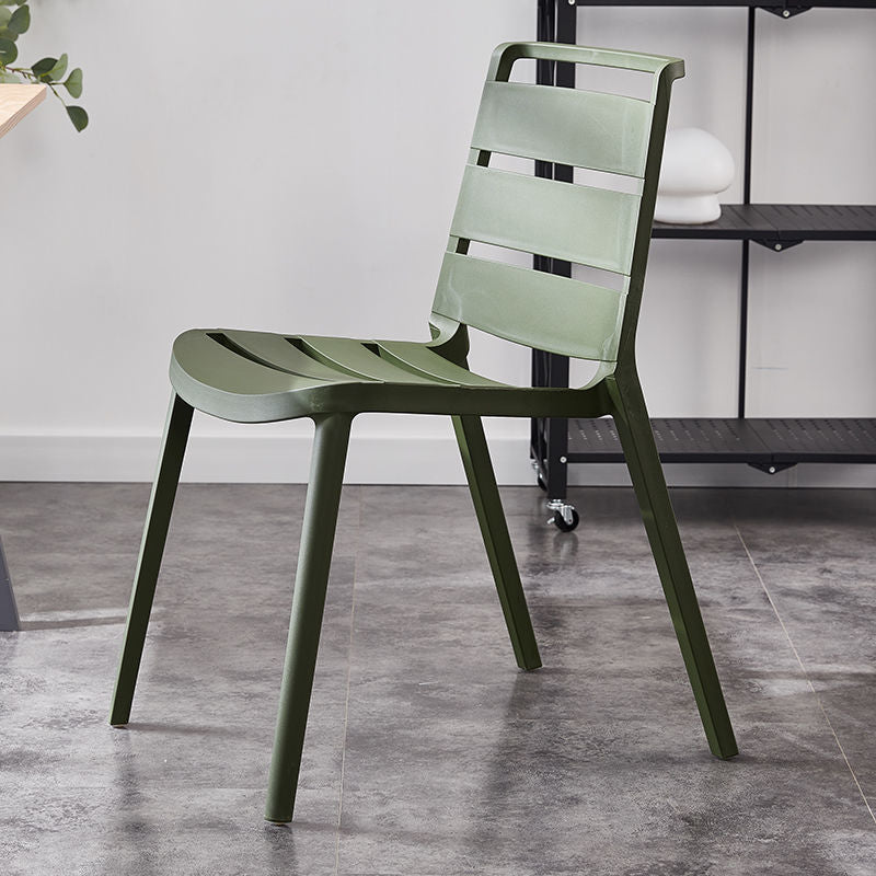 Home Dining Accent Chair Dining Room Open Back Armless Side Chair Clearhalo 'Dining Chairs' 'Dining Tables & Seating' 'dining_chair' 'furn' 'furn_dining_chair' 'Furniture' 'Kitchen & Dining Furniture' 6544722
