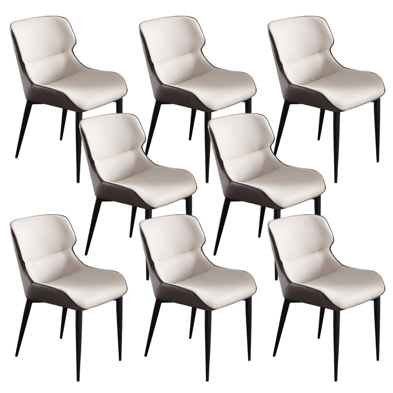 Dining Room Home Side Chair Upholstered Armless Dining Chair