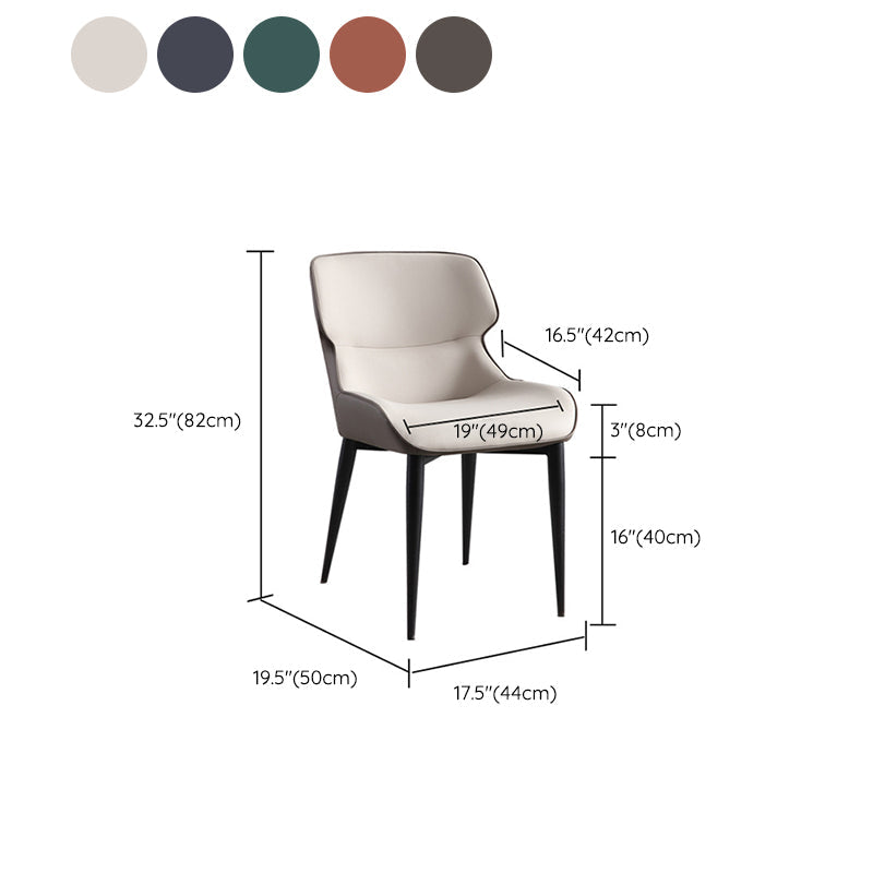 Dining Room Home Side Chair Upholstered Armless Dining Chair