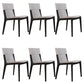 Contemporary Wood Side Dining Chairs Kitchen Home Chair with Upholstered