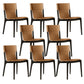 Contemporary Wood Side Dining Chairs Kitchen Home Chair with Upholstered