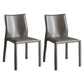 Dining Room Home Side Chair Faux Leather Dining Chairs with Upholstered