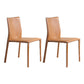 Dining Room Home Side Chair Faux Leather Dining Chairs with Upholstered