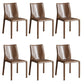 Dining Room Home Side Chair Faux Leather Dining Chairs with Upholstered