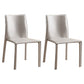Dining Room Home Side Chair Faux Leather Dining Chairs with Upholstered