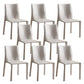 Dining Room Home Side Chair Faux Leather Dining Chairs with Upholstered