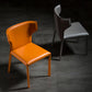 Kitchen Wingback Armless Dining Chair Upholstered Side Chair