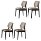 Solid Wood Contemporary Dining Chair Open Back Indoor Side Chair