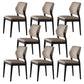 Solid Wood Contemporary Dining Chair Open Back Indoor Side Chair