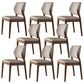 Solid Wood Contemporary Dining Chair Open Back Indoor Side Chair