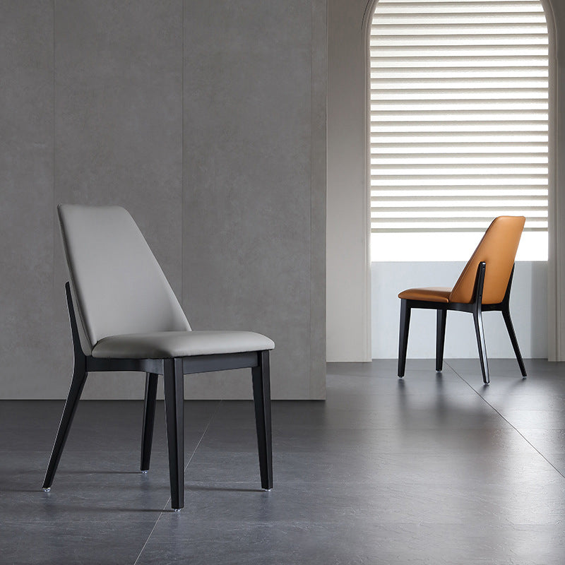 Eigentijdse keuken eetkamerstoel Parsons stoel met gestoffeerd