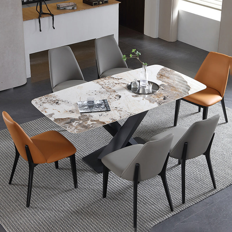 Eigentijdse keuken eetkamerstoel Parsons stoel met gestoffeerd