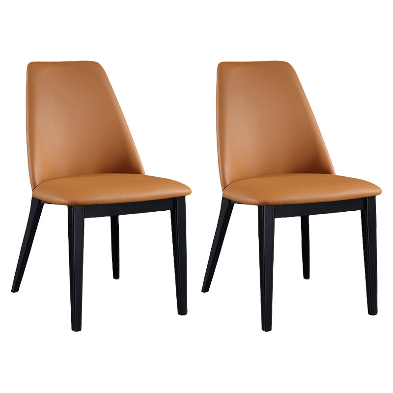 Eigentijdse keuken eetkamerstoel Parsons stoel met gestoffeerd