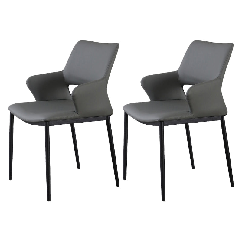 Sedia da pranzo aperta posteriore sedia da pranzo interno contemporaneo