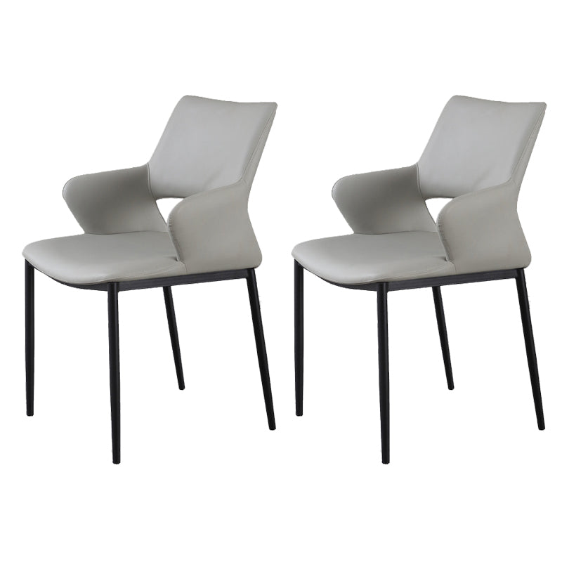 Sedia da pranzo aperta posteriore sedia da pranzo interno contemporaneo