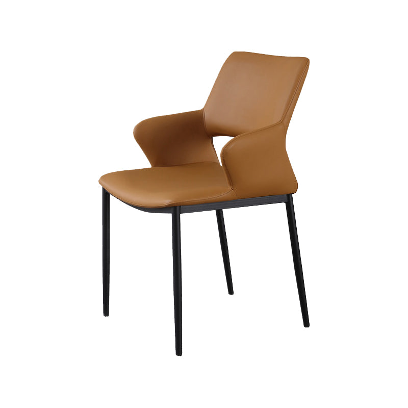 Sedia da pranzo aperta posteriore sedia da pranzo interno contemporaneo