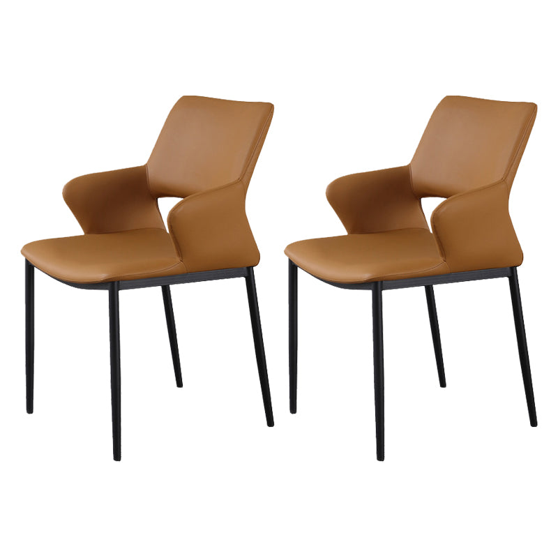Sedia da pranzo aperta posteriore sedia da pranzo interno contemporaneo