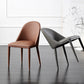 Dining Room Contemporary Dining Chair Upholstered Metal Legs Chair Clearhalo 'Dining Chairs' 'Dining Tables & Seating' 'dining_chair' 'furn' 'furn_dining_chair' 'Furniture' 'Kitchen & Dining Furniture' 6545244