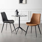 Home Dining Room Chair Armless Leather Chair with Upholstered