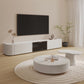 16" W Modern TV Media Console Enclosed Storage TV Stand Console with Drawers Clearhalo 'furn' 'furn_tv_stands_entertainment_centers' 'Furniture' 'Living Room Furniture' 'TV Stands & Entertainment Centers' 'TV Stands & Media Storage Furniture' 'tv_stands_entertainment_centers' 6545799