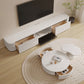 16" W Modern TV Media Console Enclosed Storage TV Stand Console with Drawers Clearhalo 'furn' 'furn_tv_stands_entertainment_centers' 'Furniture' 'Living Room Furniture' 'TV Stands & Entertainment Centers' 'TV Stands & Media Storage Furniture' 'tv_stands_entertainment_centers' 6545810