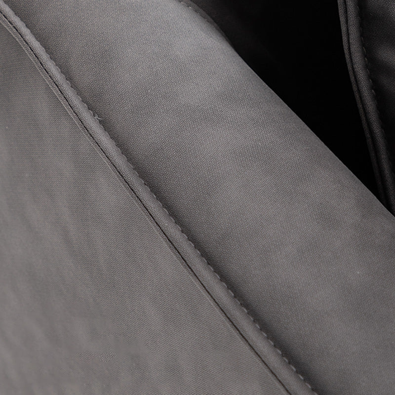 リビングルームのためにクッションバック付きのソリッドウッドスクエアアームソファ