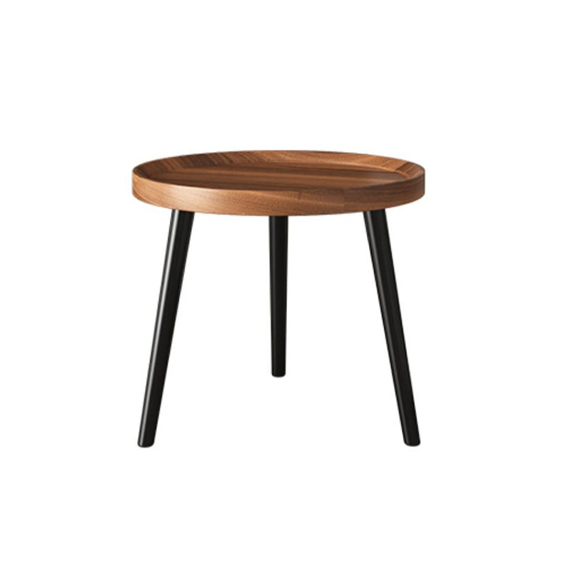 コンテンポラリーアクセントテーブルナイトスタンドアンティークフィニッシュオープンストレージナイトテーブル