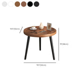 コンテンポラリーアクセントテーブルナイトスタンドアンティークフィニッシュオープンストレージナイトテーブル