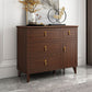 Contemporary Glam Storage Chest Dresser Wooden Chest with Drawers Clearhalo 'Bedroom Furniture' 'Dressers & Chests' 'dressers_chests' 'furn' 'furn_dressers_chests' 'Furniture' 6546869