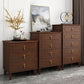 Contemporary Glam Storage Chest Dresser Wooden Chest with Drawers Clearhalo 'Bedroom Furniture' 'Dressers & Chests' 'dressers_chests' 'furn' 'furn_dressers_chests' 'Furniture' 6546871