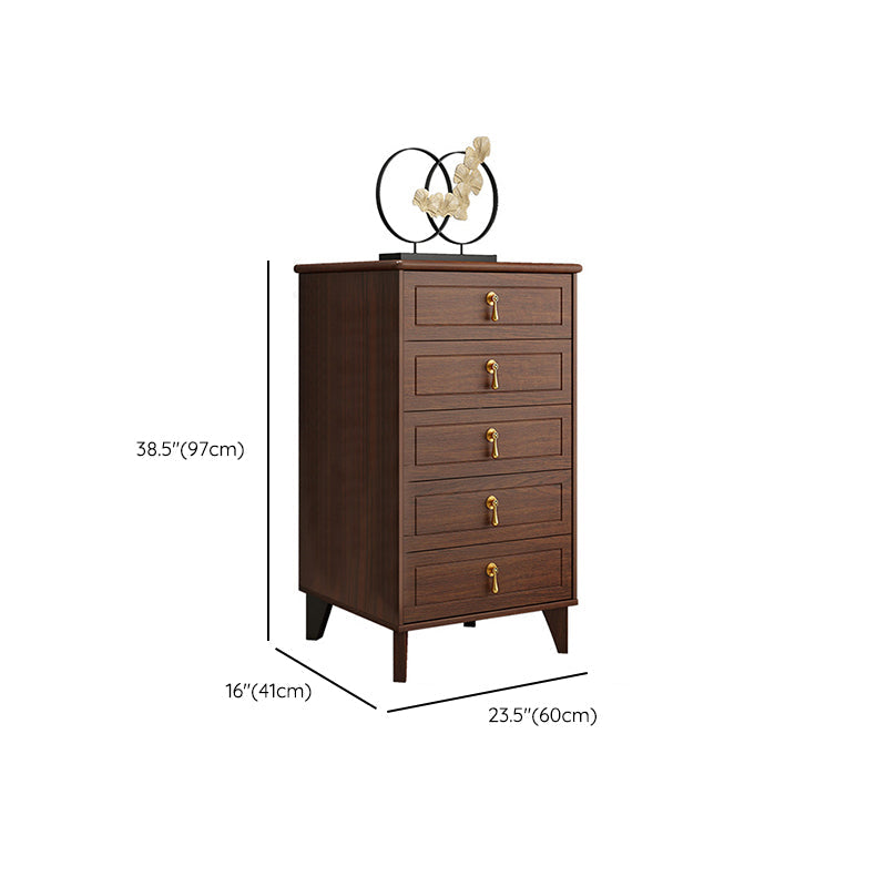 Contemporary Glam Storage Chest Dresser Wooden Chest with Drawers Clearhalo 'Bedroom Furniture' 'Dressers & Chests' 'dressers_chests' 'furn' 'furn_dressers_chests' 'Furniture' 6546889