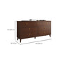 Contemporary Glam Storage Chest Dresser Wooden Chest with Drawers Clearhalo 'Bedroom Furniture' 'Dressers & Chests' 'dressers_chests' 'furn' 'furn_dressers_chests' 'Furniture' 6546892