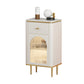 11,7 inch brede opbergkist Klassiek Glam-dressoir met 1/2/3 laden