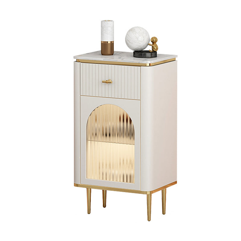 11,7 inch brede opbergkist Klassiek Glam-dressoir met 1/2/3 laden
