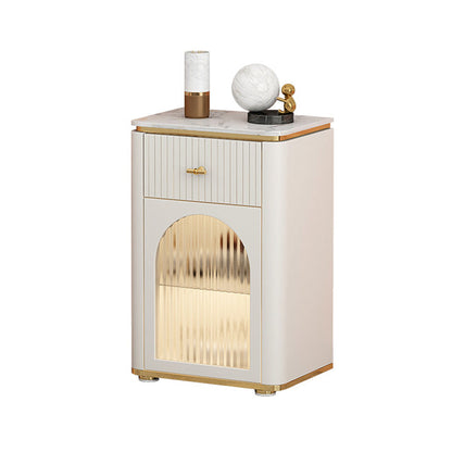 11,7 inch brede opbergkist Klassiek Glam-dressoir met 1/2/3 laden
